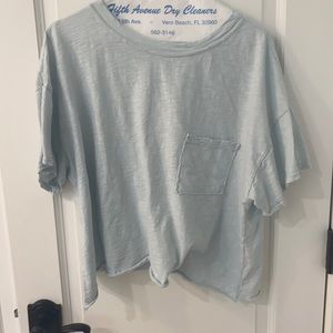 Light blue shirt